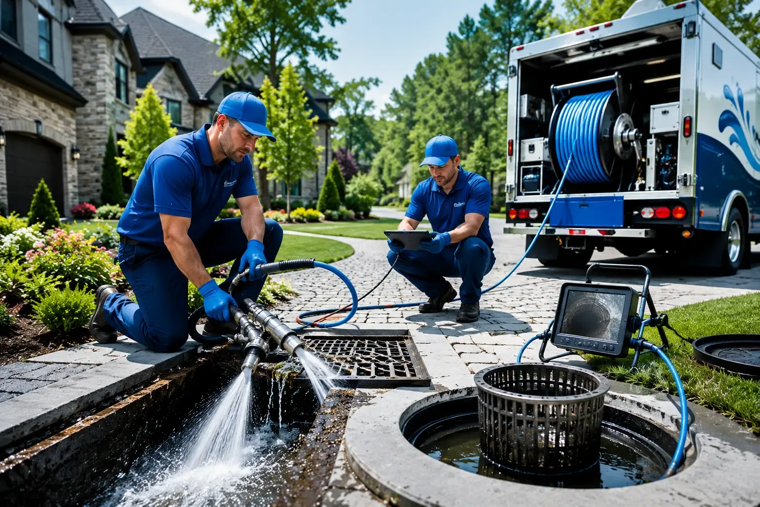 Local outdoor drain cleaning professionals in Waverly, OH